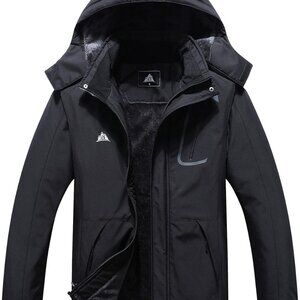 Women's Waterproof Ski Jacket Warm Winter Coat Outdoor Windbreaker Hiking Snowbo